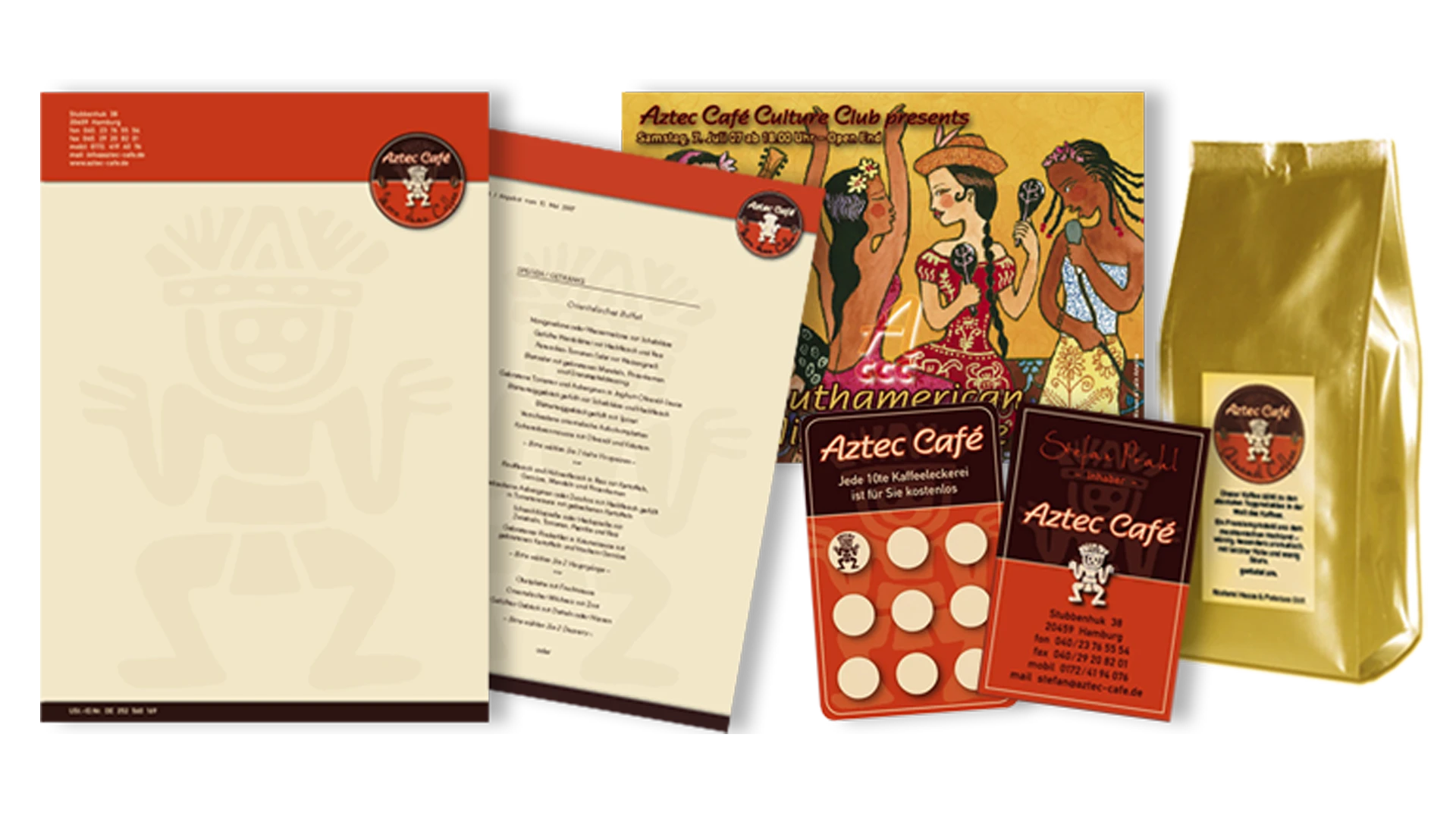 Projektansicht 1: Aztec Café