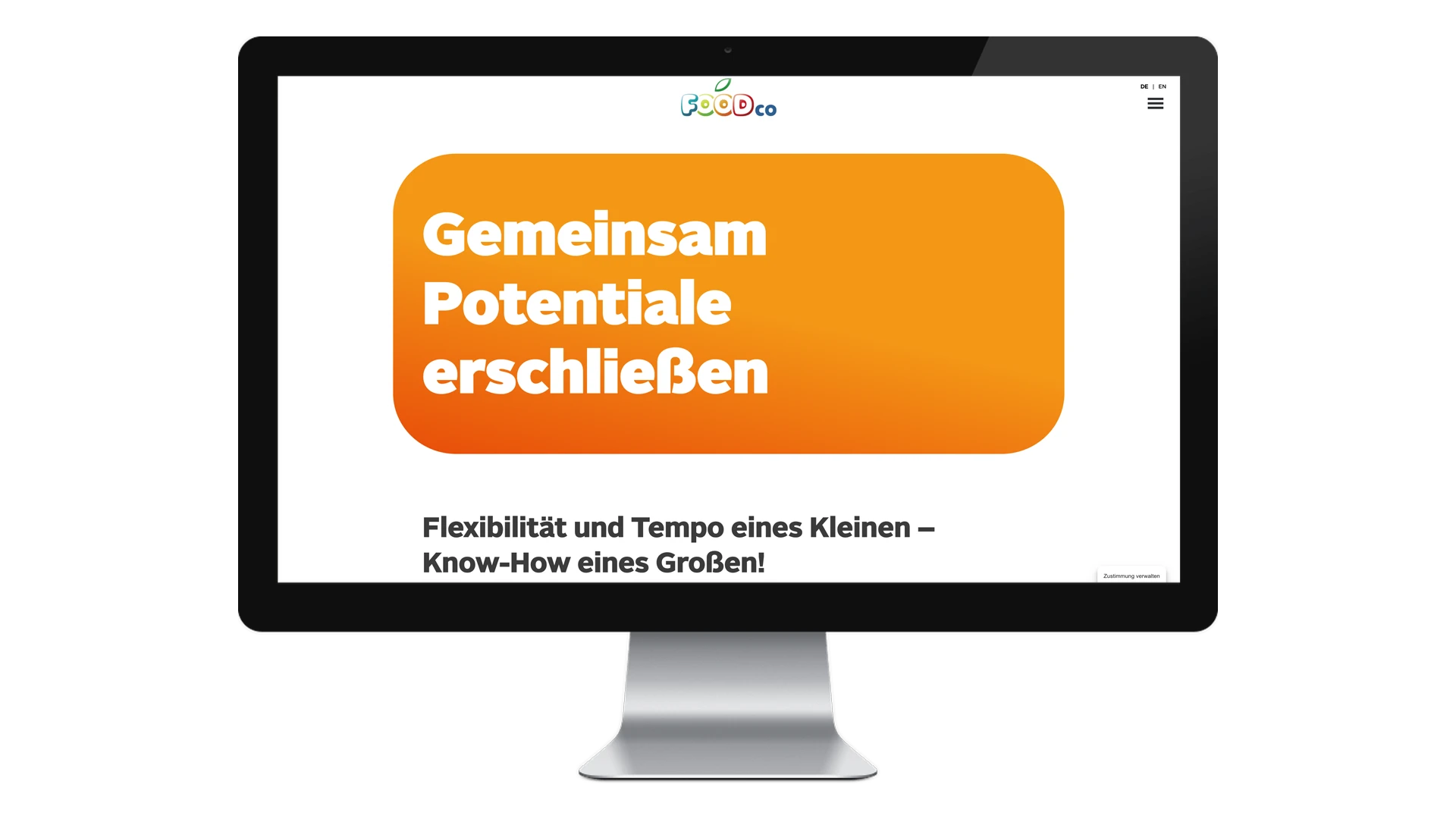 Projektansicht: FOODco GmbH